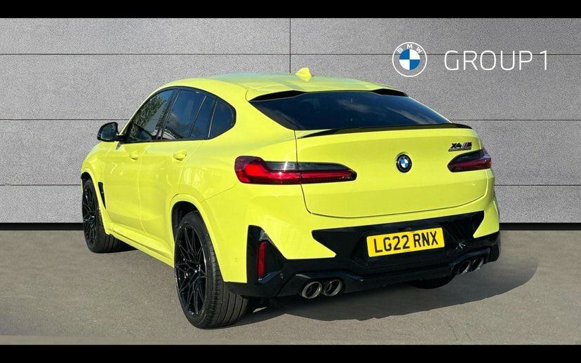BMW X4 M X4 M Competition Yellow #2