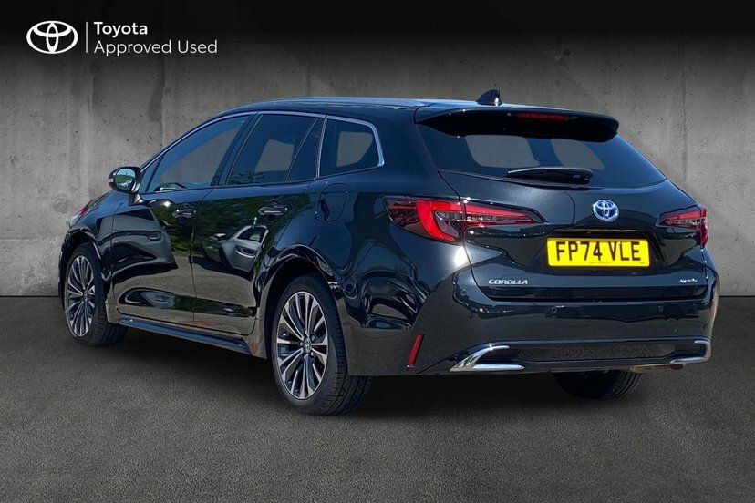 Toyota Corolla 1.8 Vvt-h Design Touring Sports Hybrid FP74VLE Black #4
