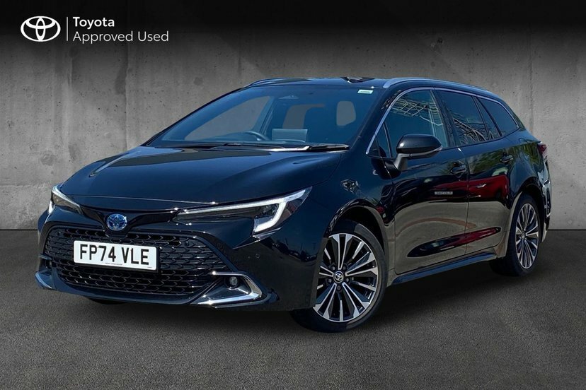Toyota Corolla 1.8 Vvt-h Design Touring Sports Hybrid FP74VLE Black #3