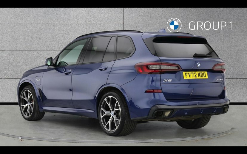 BMW X5 X5 Xdrive45e M Sport FV72MDO Blue #2