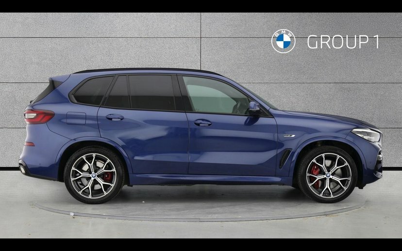 BMW X5 X5 Xdrive45e M Sport FV72MDO Blue #3