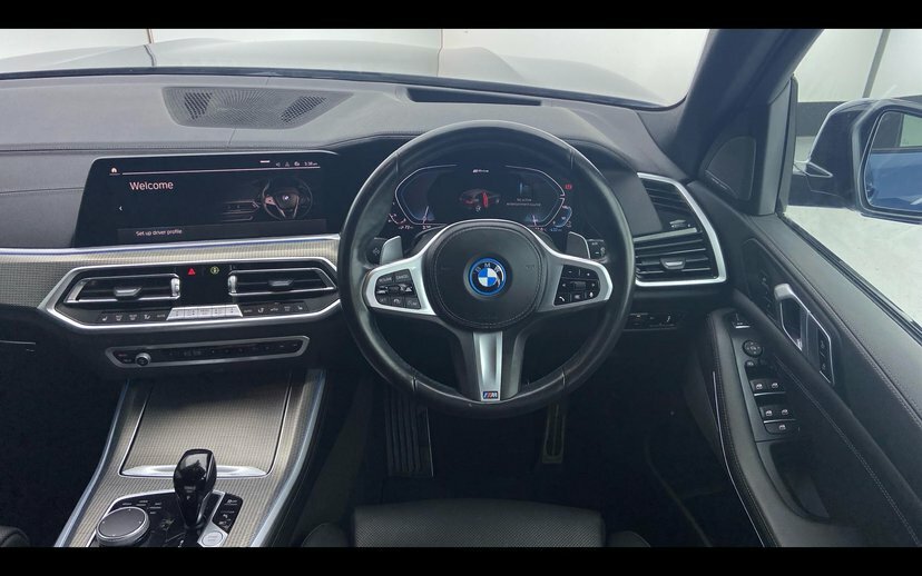 BMW X5 X5 Xdrive45e M Sport FV72MDO Blue #5