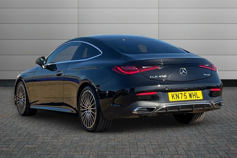 Mercedes-Benz CLE Class Cle450h Mhev Amg Line Premium Coupe Black #2