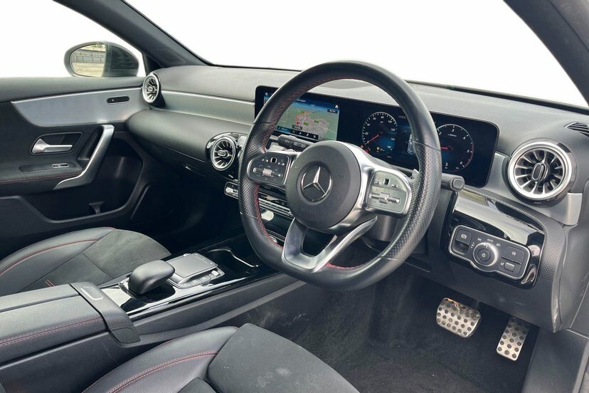 Mercedes-Benz A Class A180d Amg Line Executive KN23YJF Silver #5