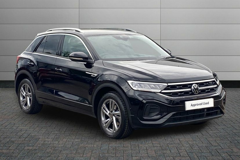 Volkswagen T-Roc 1.5 Tsi R-line Suv Dsg 150 Ps Black