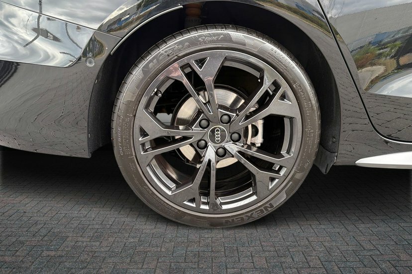 Audi A3 1.5 Tfsi 35 S Line Saloon S Tronic 150 EN75CJZ Black #5