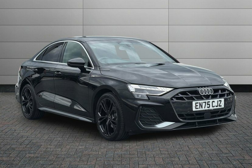 Audi A3 1.5 Tfsi 35 S Line Saloon S Tronic 150 Black