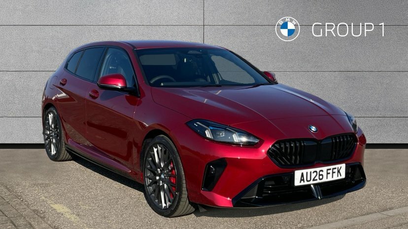 BMW 1 Series 120 M Sport AU26FFK Red