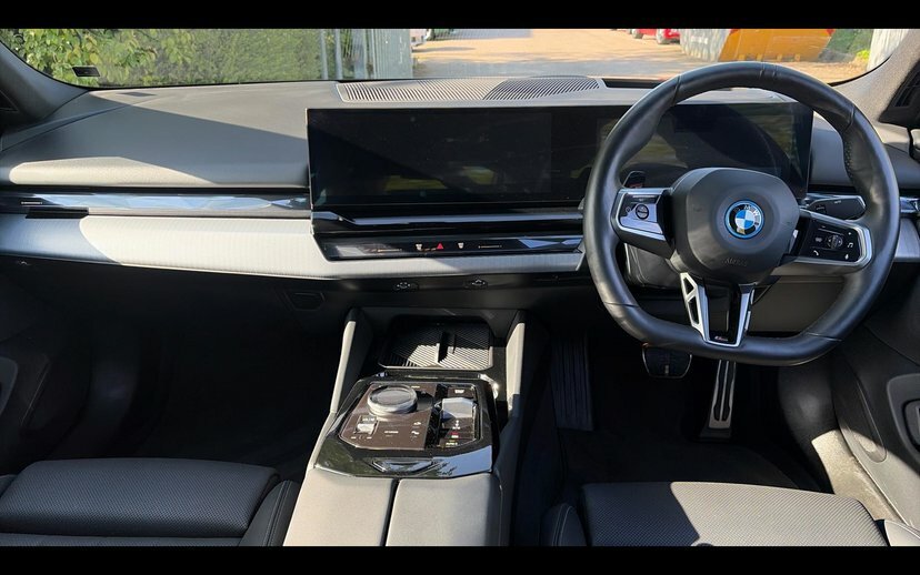 BMW i5 I5 Edrive40 M Sport Saloon DY24RFN Black #4
