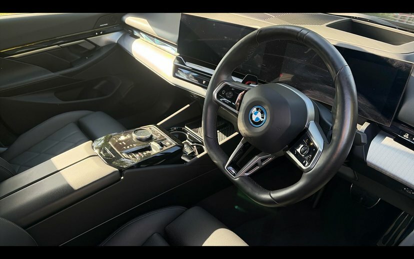 BMW i5 I5 Edrive40 M Sport Saloon DY24RFN Black #6