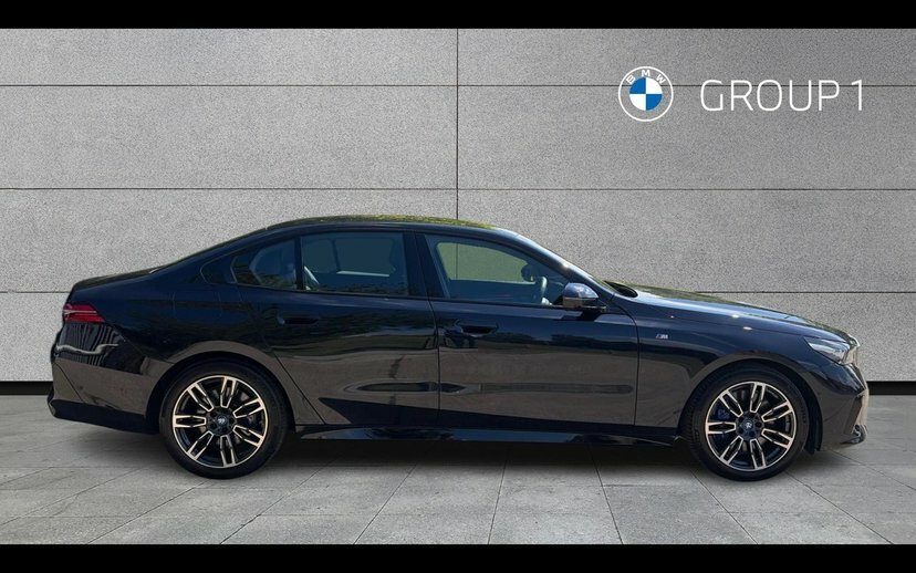 BMW i5 I5 Edrive40 M Sport Saloon DY24RFN Black #3