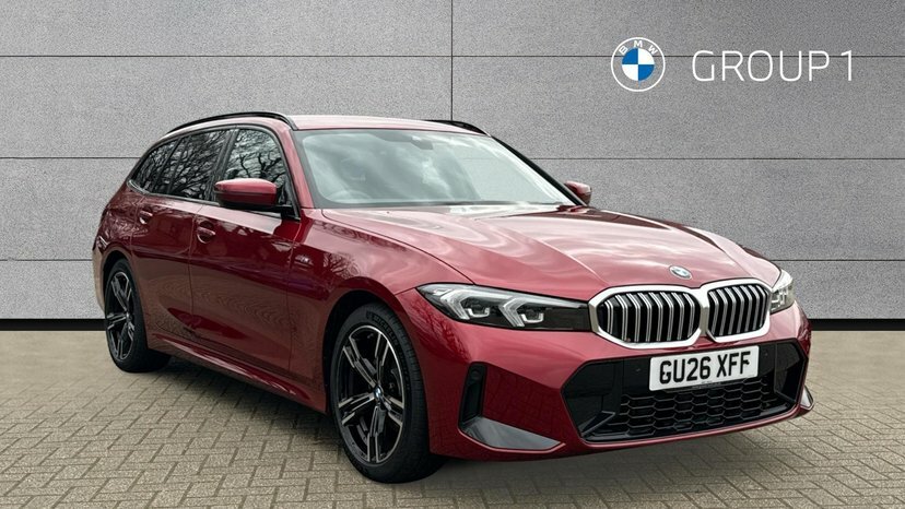 BMW 3 Series 320I M Sport Touring Red
