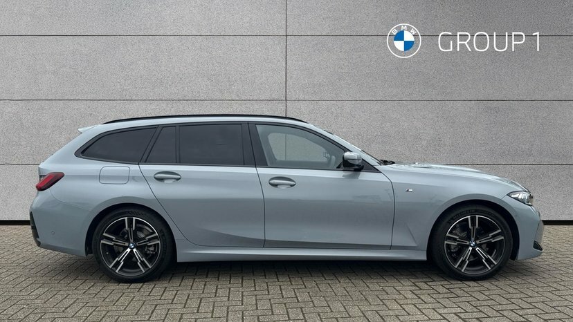 BMW 3 Series 320I M Sport Touring GY26DZX Grey #3