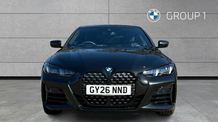 BMW 4 Series Gran Coupe 420I M Sport Coupe GY26NND Black #4