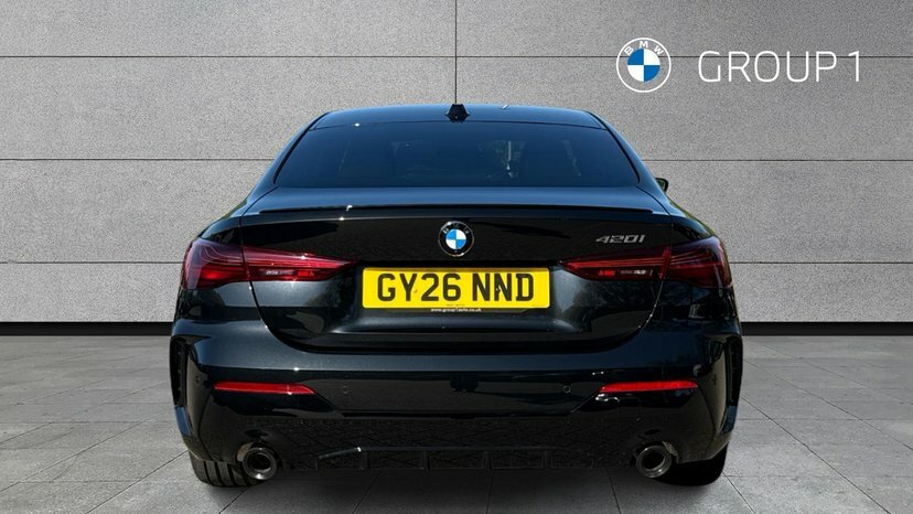 BMW 4 Series Gran Coupe 420I M Sport Coupe GY26NND Black #5