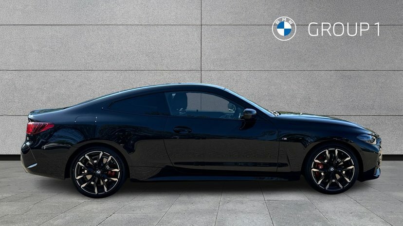 BMW 4 Series Gran Coupe 420I M Sport Coupe GY26NND Black #3