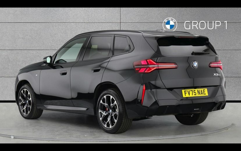 BMW X3 X3 20D Xdrive M Sport FV75NAE Black #2