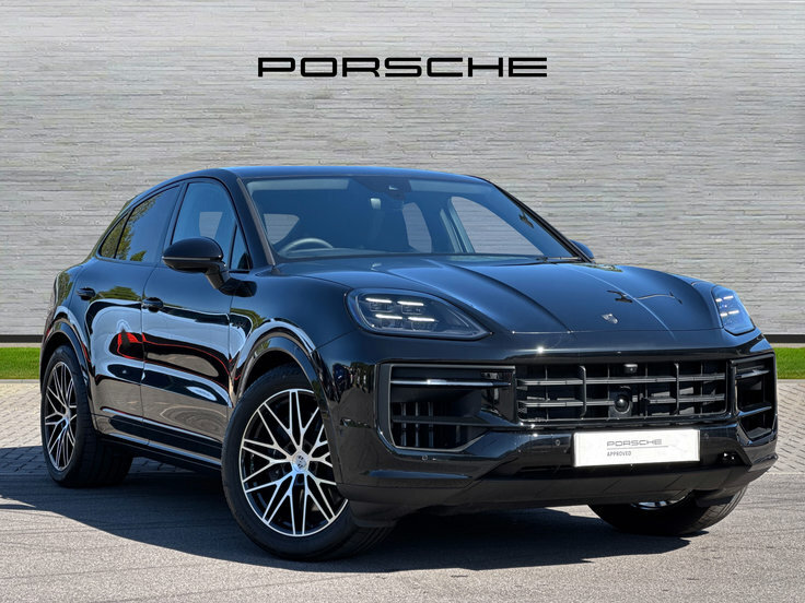 Porsche Cayenne 3.0 V6 E-hybrid 25.9Kwh Black Edition Coupe Pe Black