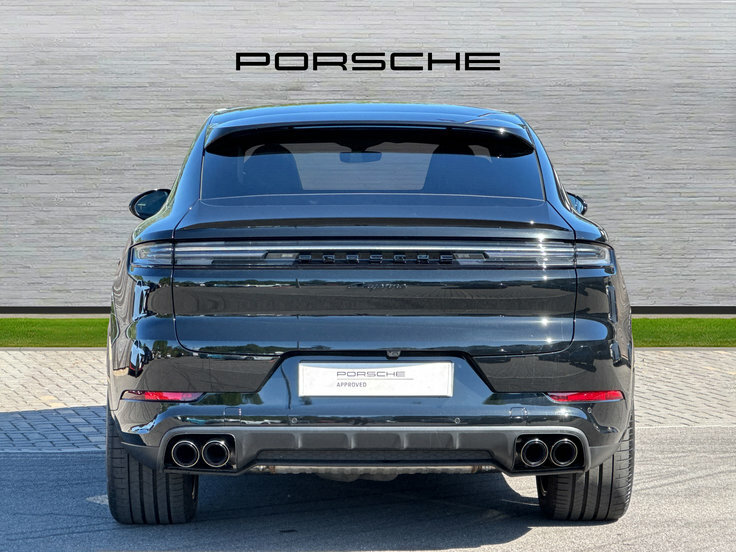 Porsche Cayenne 3.0 V6 E-hybrid 25.9Kwh Black Edition Coupe Pe Black #4