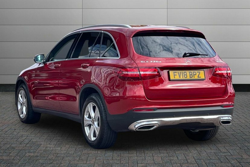 Mercedes-Benz GLC Class Glc220d Sport 4Matic Red #2