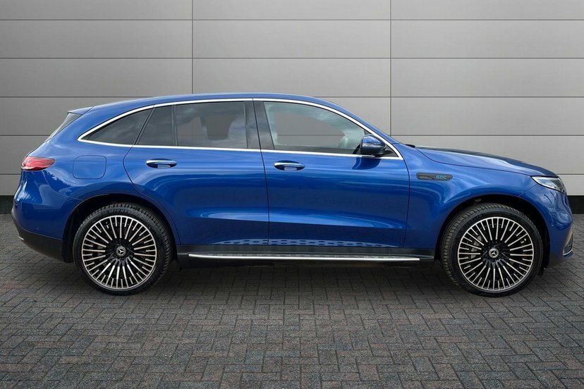 Mercedes-Benz EQC Eqc 400 80Kwh Amg Line Premium KM73OUA Blue #3