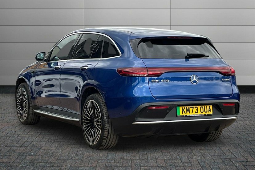 Mercedes-Benz EQC Eqc 400 80Kwh Amg Line Premium KM73OUA Blue #2