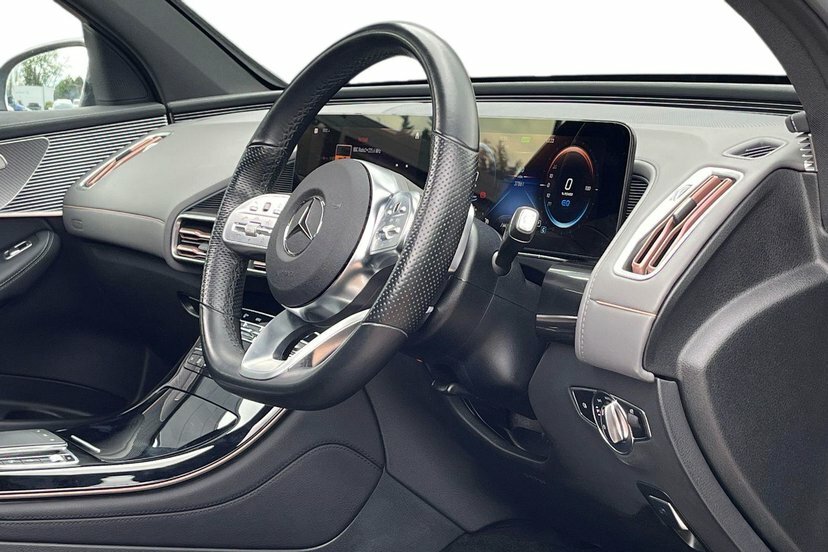 Mercedes-Benz EQC Eqc 400 80Kwh Amg Line Premium KM73OUA Blue #5