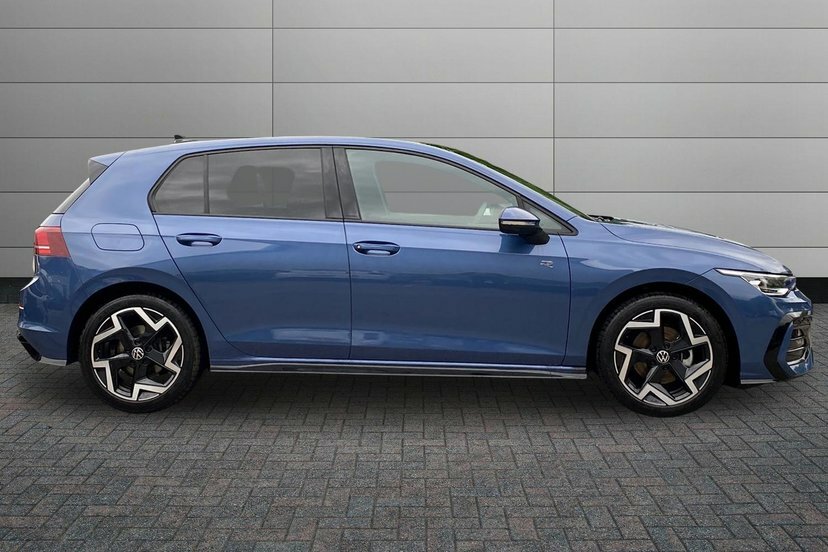 Volkswagen Golf 1.5 Tsi R-line Hatchback 150 Ps DK75YOT Blue #4