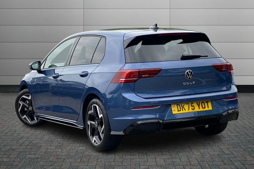 Volkswagen Golf 1.5 Tsi R-line Hatchback 150 Ps DK75YOT Blue #3