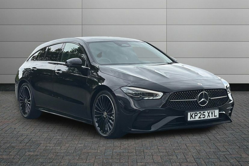 Mercedes-Benz CLA Class Cla180 Amg Line Premium Plus Shooting Brake Black