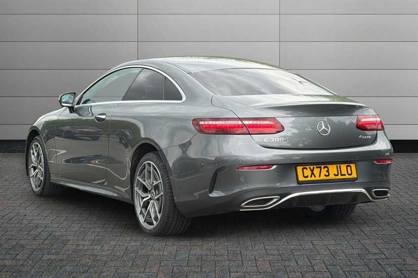 Mercedes-Benz E Class E300d Amg Line Premium Coupe Grey #2