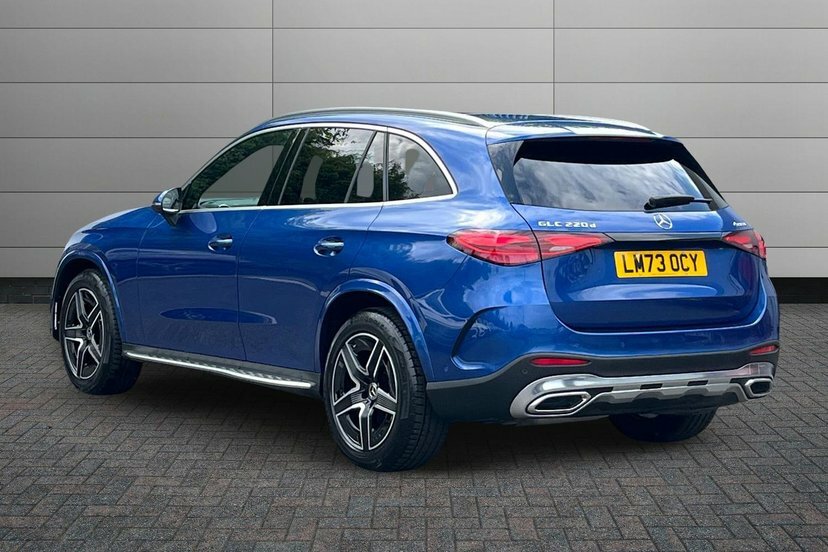 Mercedes-Benz GLC Class 2.0 Glc220dh Mhev Amg Line Suv Hybrid G LM73OCY Blue #2