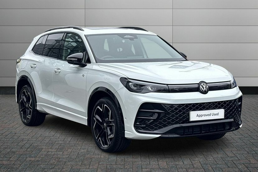 Volkswagen Tiguan 2.0 Tdi R-line Suv Dsg 150 Ps White