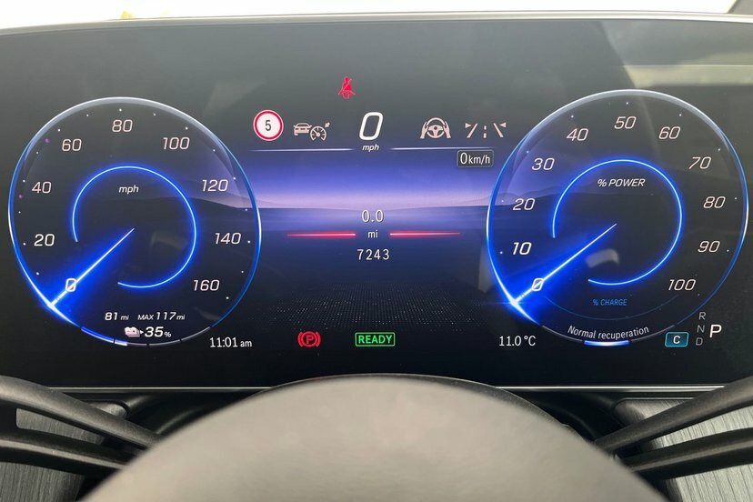 Mercedes-Benz EQE Eqe 350 96Kwh Amg Line Night Edition Premium Plus KX25UFC Black #6