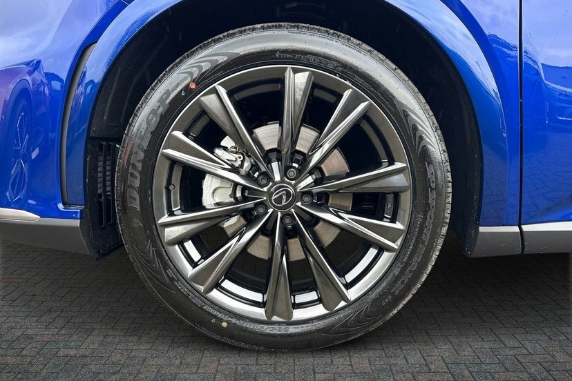 Lexus RX 2.5 450H 18.1Kwh F Sport Design Suv Pl RE75XJN Blue #5