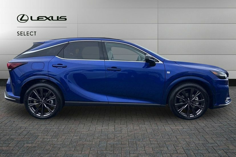 Lexus RX 2.5 450H 18.1Kwh F Sport Design Suv Pl RE75XJN Blue #4