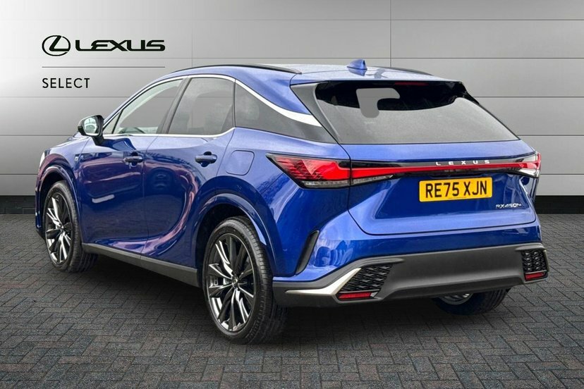 Lexus RX 2.5 450H 18.1Kwh F Sport Design Suv Pl RE75XJN Blue #3