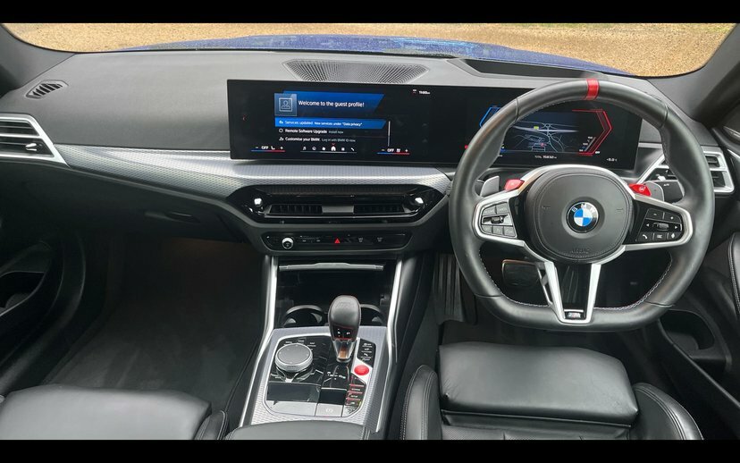 BMW M4 M4 Competition M Xdrive Coupe YH74NHT Blue #4