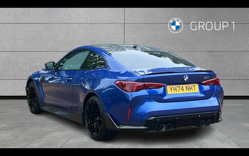 BMW M4 M4 Competition M Xdrive Coupe YH74NHT Blue #2
