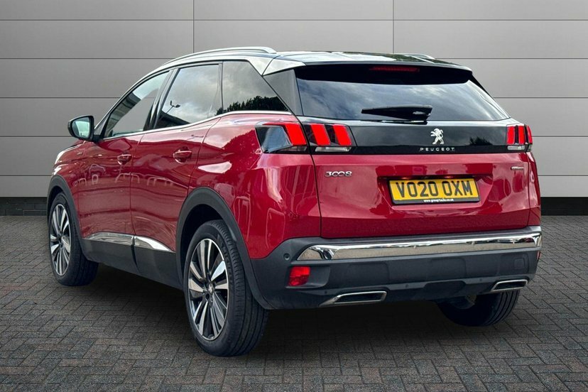 Peugeot 3008 1.6 Puretech Gt Line Premium Suv Eat 1 Red #3
