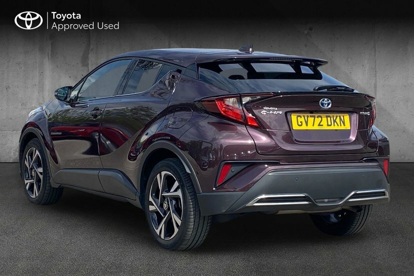 Toyota C-Hr 2.0 Vvt-h Gpf Design Suv Hybrid Cvt 18 Purple #4