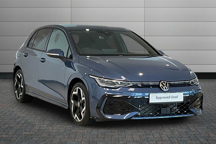 Volkswagen Golf 2.0 Tdi R-line Hatchback Dsg 150 Ps Blue