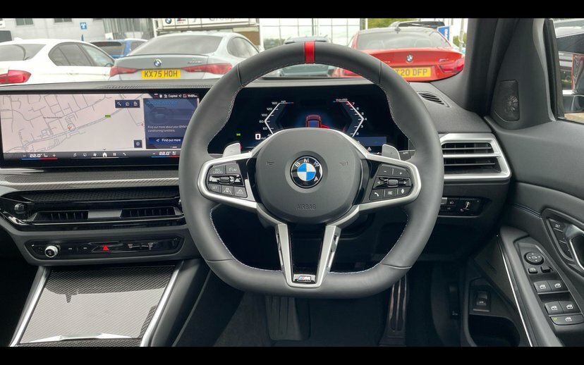BMW 3 Series M340i Xdrive Touring Red #5