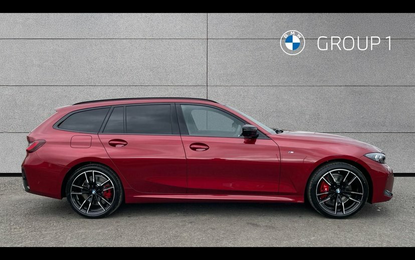 BMW 3 Series M340i Xdrive Touring Red #3