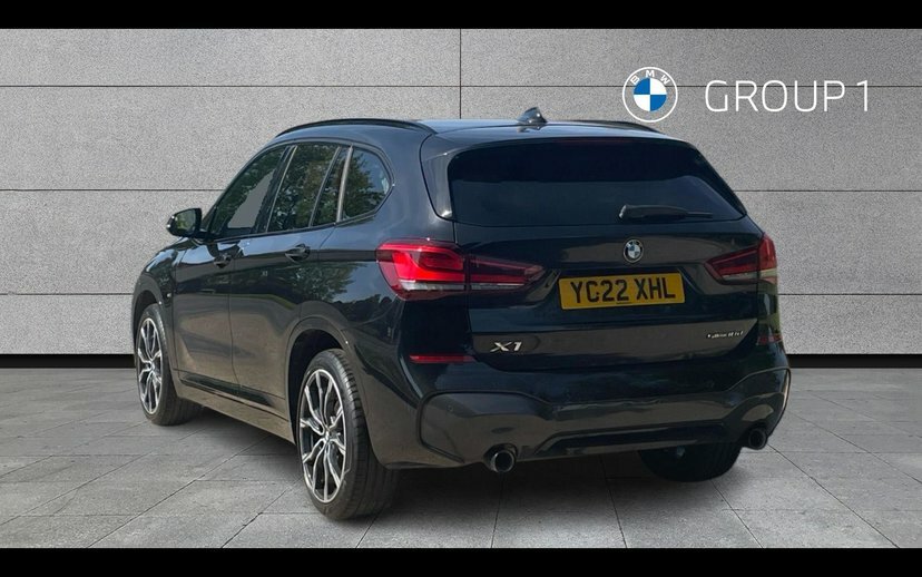 BMW X1 X1 Sdrive18d M Sport YC22XHL Black #2