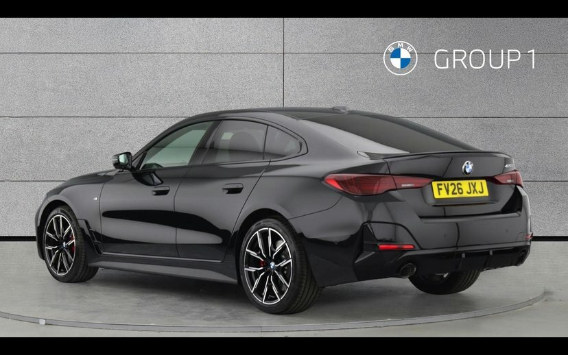 BMW 4 Series Gran Coupe 420I M Sport Gran Coupe FV26JXJ Black #2