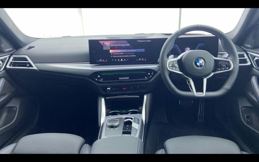 BMW 4 Series Gran Coupe 420I M Sport Gran Coupe FV26JXJ Black #4
