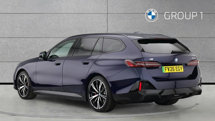 BMW i5 I5 Edrive40 M Sport Pro Touring FV26EGY Blue #2