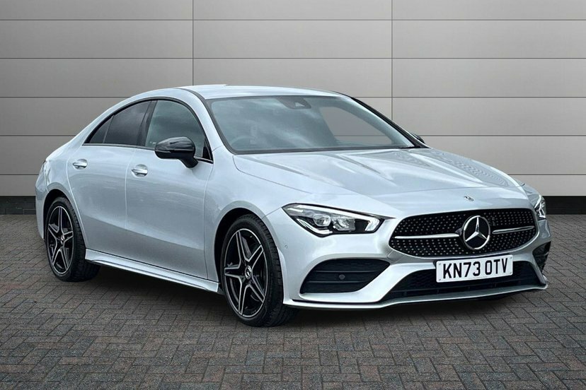Mercedes-Benz CLA Class Cla220d Amg Line Premium Coupe Silver