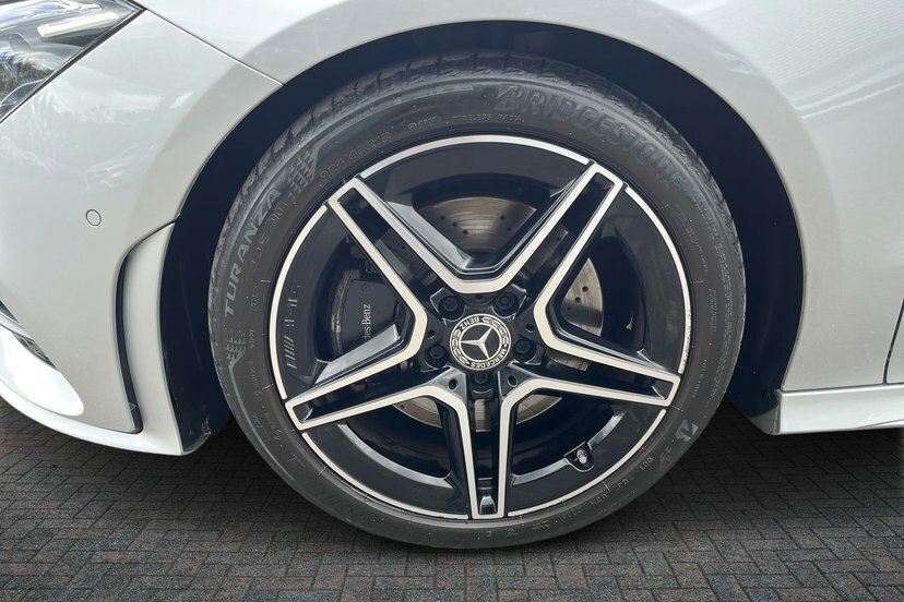 Mercedes-Benz CLA Class Cla220d Amg Line Premium Coupe Silver #4